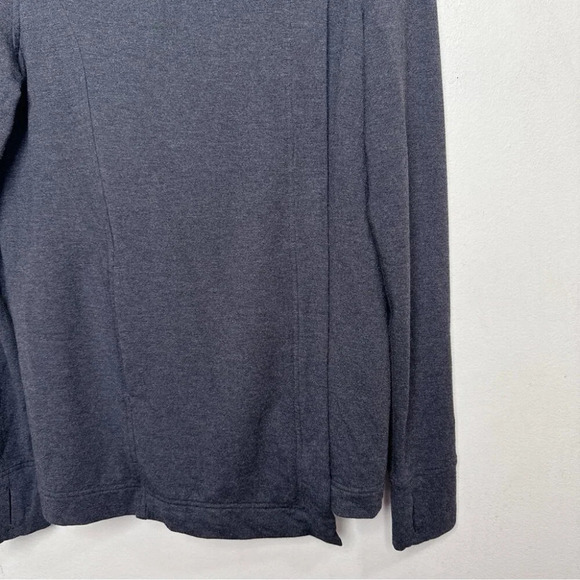 Lululemon Womens 8 Coast Wrap Heathered Black - Picture 8 of 16